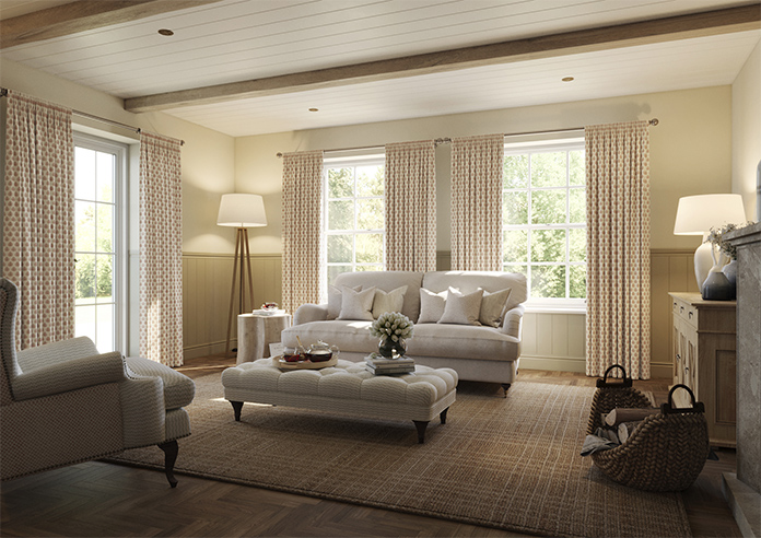 Emily Bond Jaipur, Rust - Made to Measure Curtains - Image 7